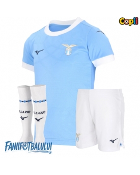Lazio Echipament de Fotbal Replică 2025-26 Copii Acasa (+ Șorturi)